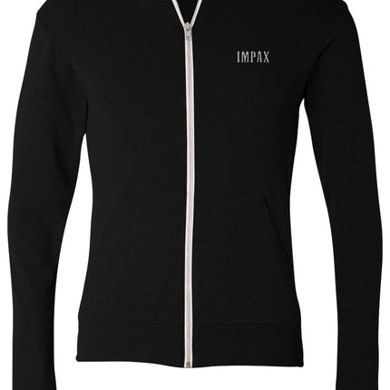 Triblend Full-Zip Lightweight Hoodie