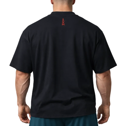 Oversize IMPAX gym Lifting T-Shirt (High Neck)