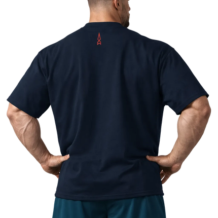 Oversize IMPAX gym Lifting T-Shirt (High Neck)