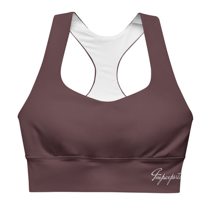 Longline sports bra