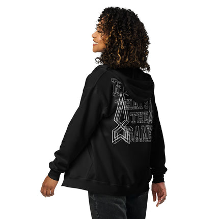 Three Dimensional - Heavy Blend Zip Hoodie