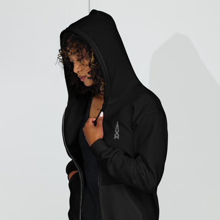 Three Dimensional - Heavy Blend Zip Hoodie