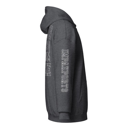 Three Dimensional - Heavy Blend Zip Hoodie